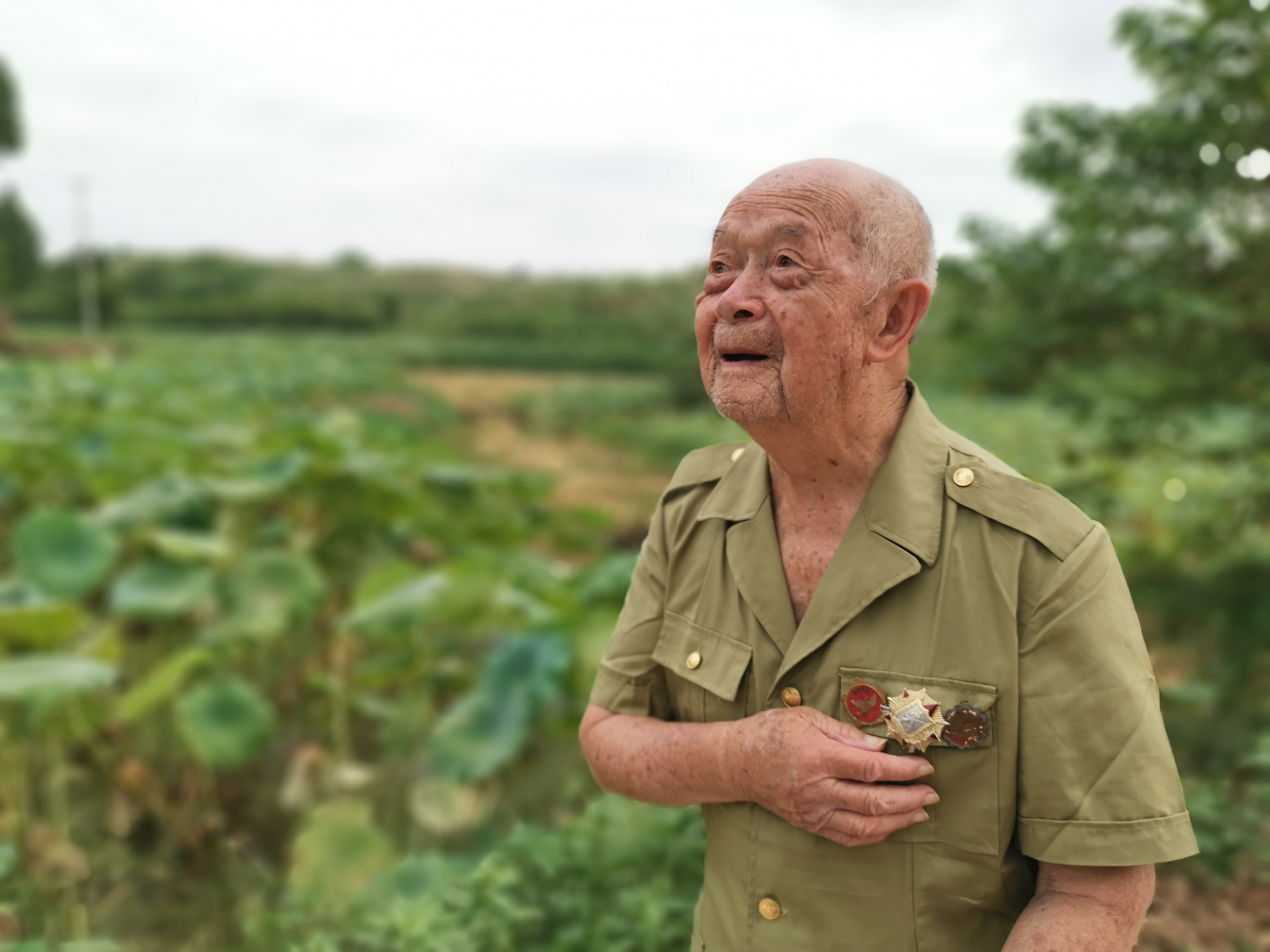 我镇上甘岭战役一等功臣蒋诚同志