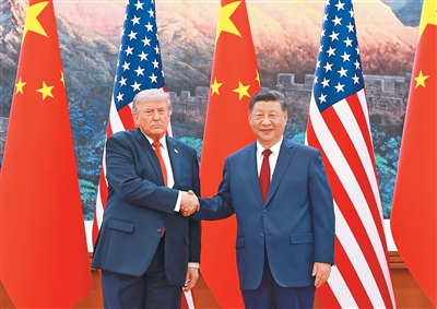 习近平同美国总统特朗普会谈 .jpg